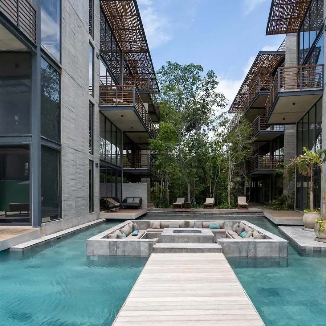 Ideal Location With Cenote Pools Gym Restaurant Tulum