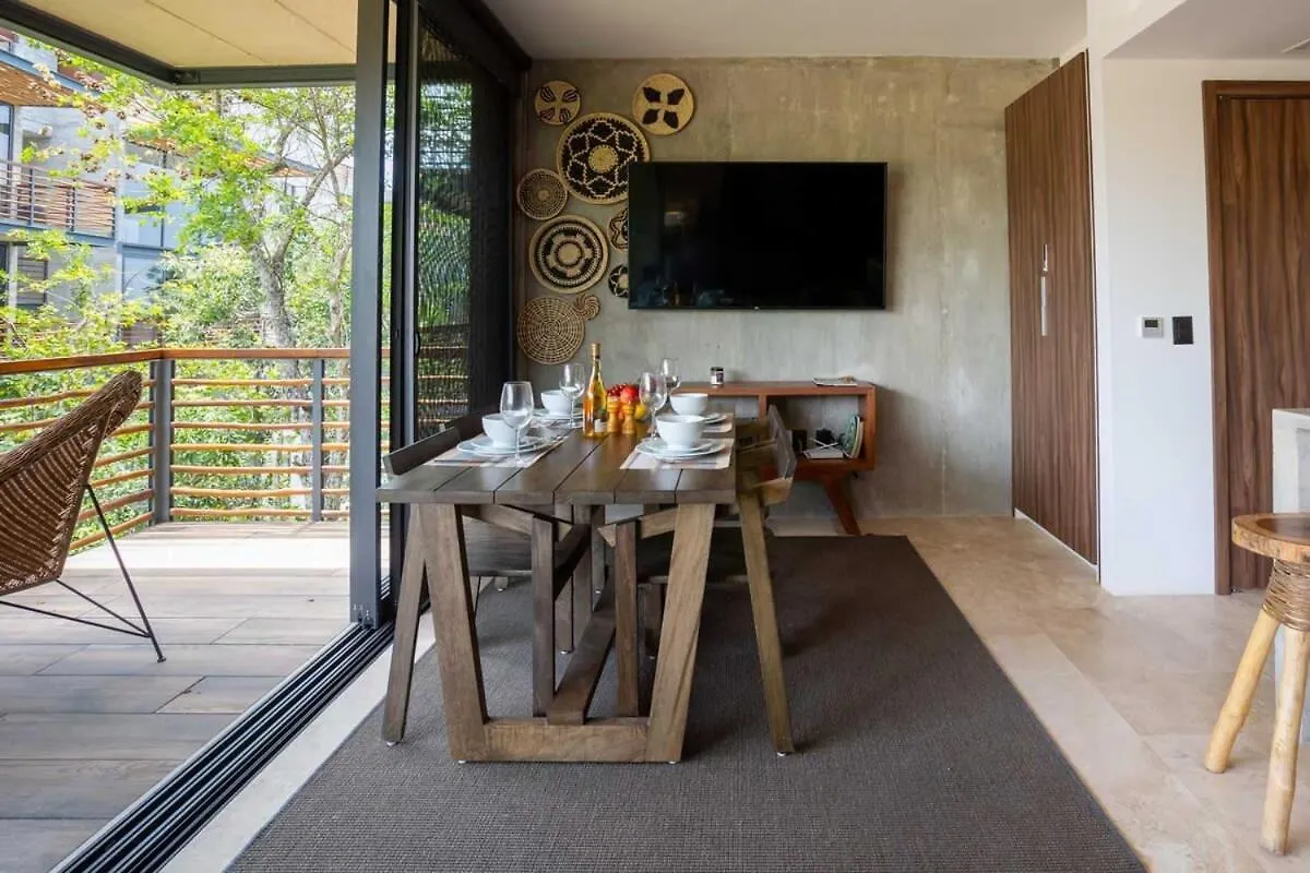 Ideal Location With Cenote Pools Gym Restaurant Tulum Holiday home