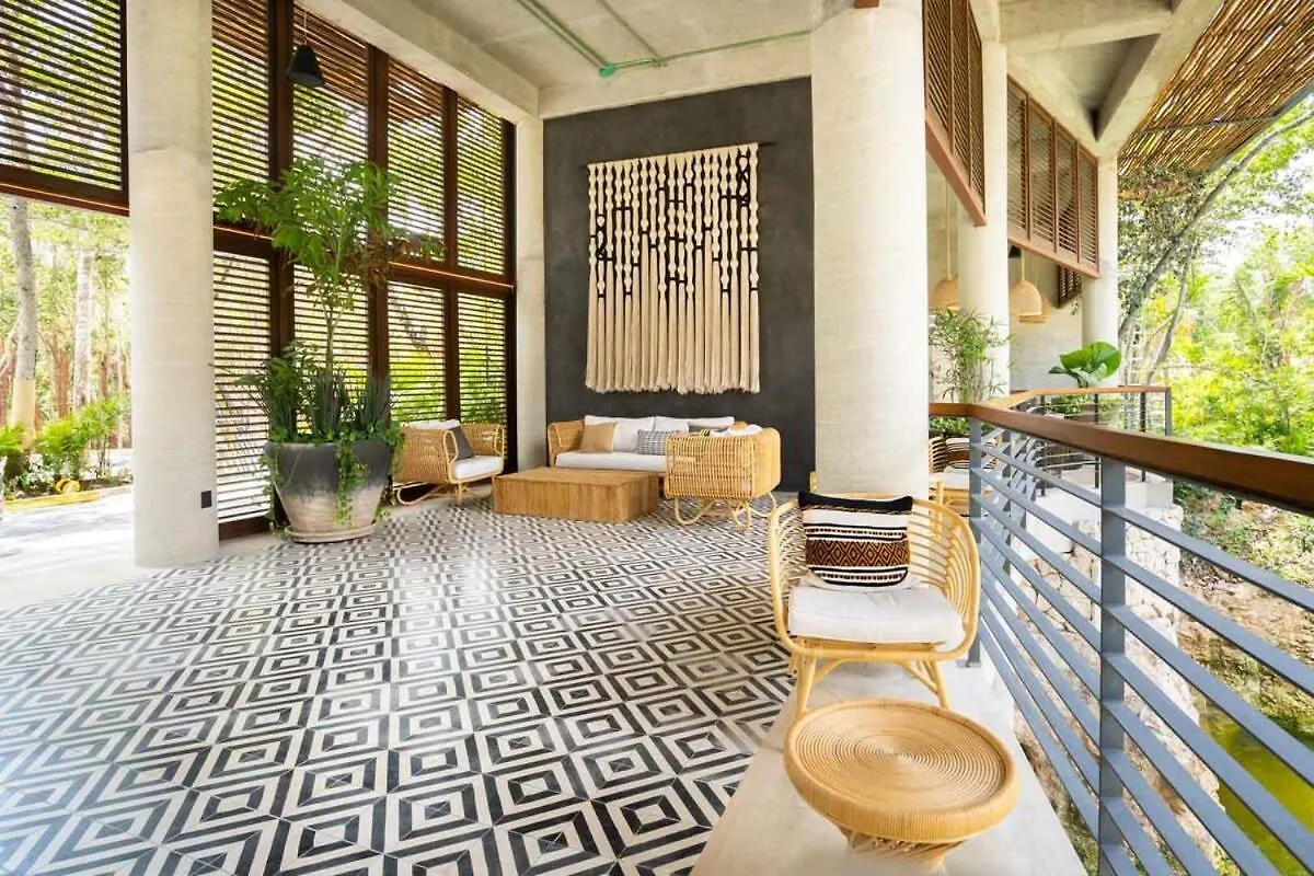 Ideal Location With Cenote Pools Gym Restaurant Tulum